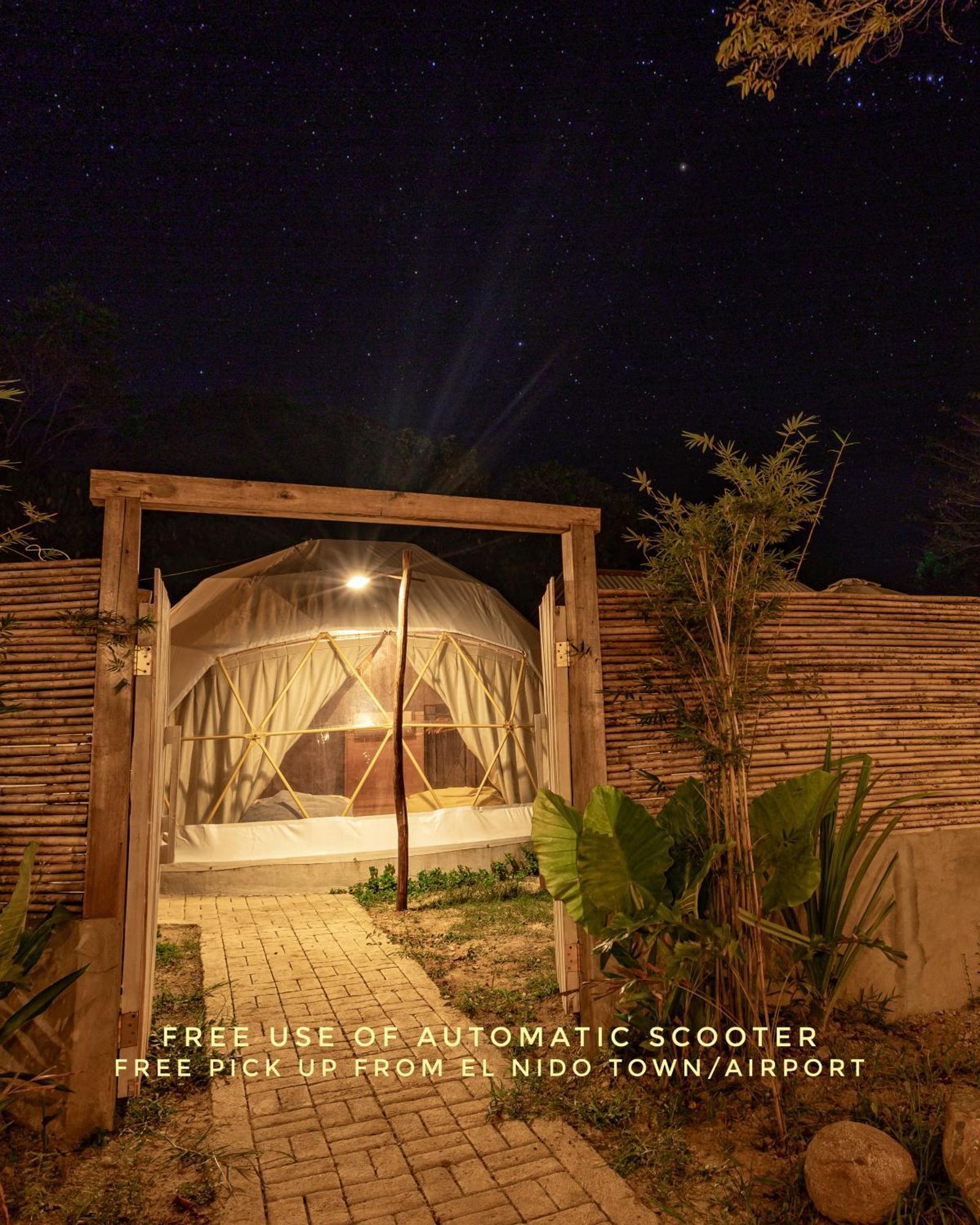 מלון אל נידו Domes And Dreams Lio Glamping מראה חיצוני תמונה